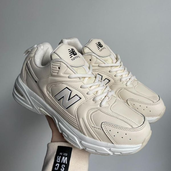 New Balance 530 Beige Leather 889-36 фото